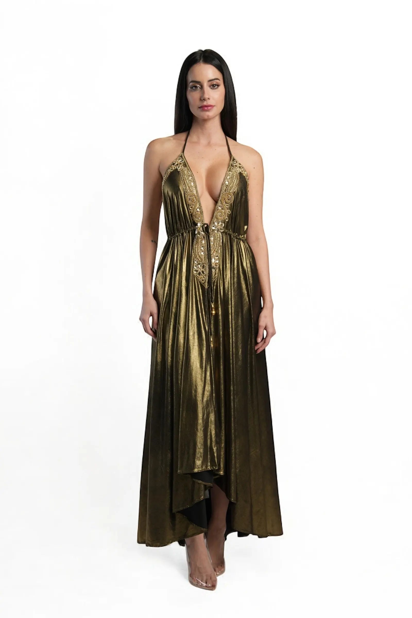 greek long dress