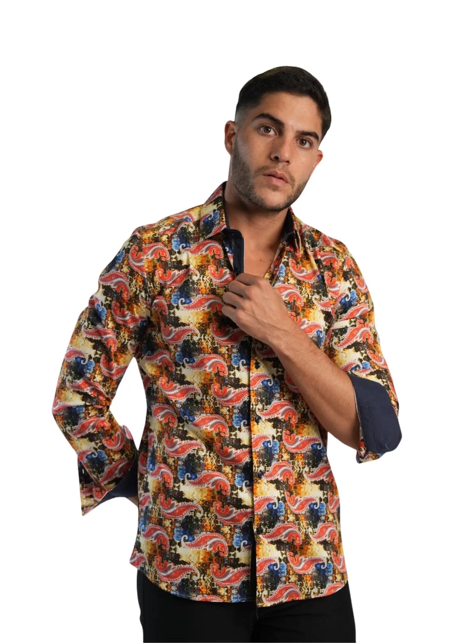 button down shirt for men