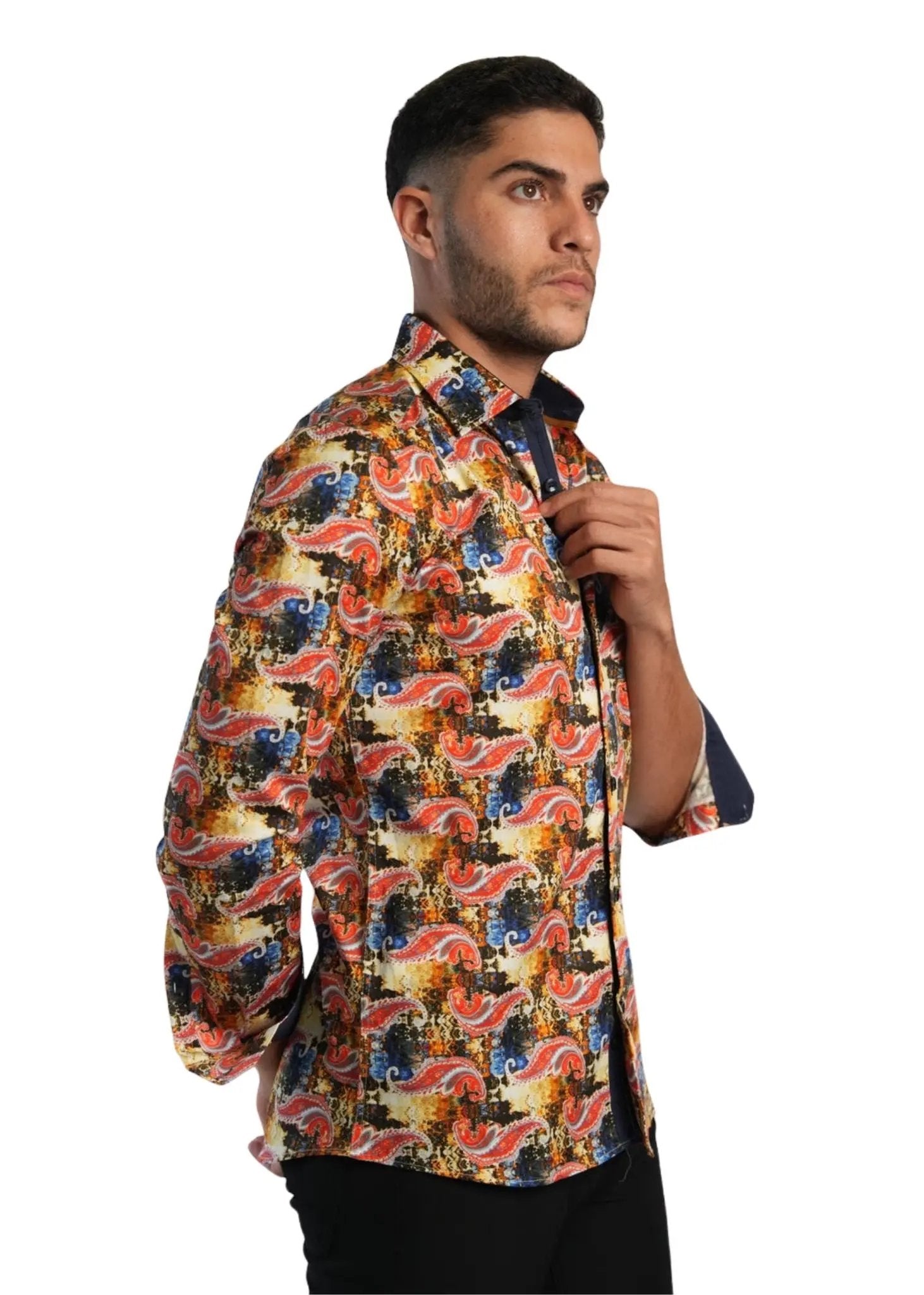 button down shirt for men