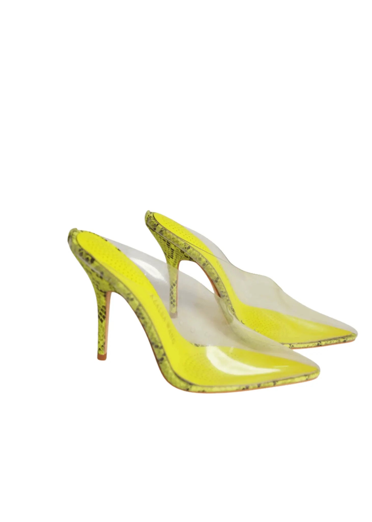 SNAKESKIN SLIP-ON MULE HEEL Valiant Paris
