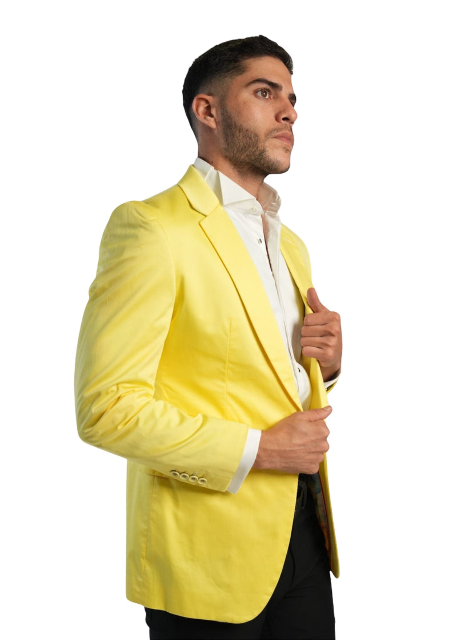 satin blazer