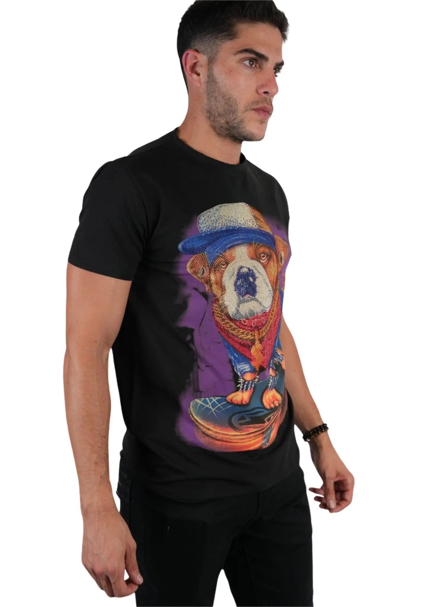 bulldog graphic tee