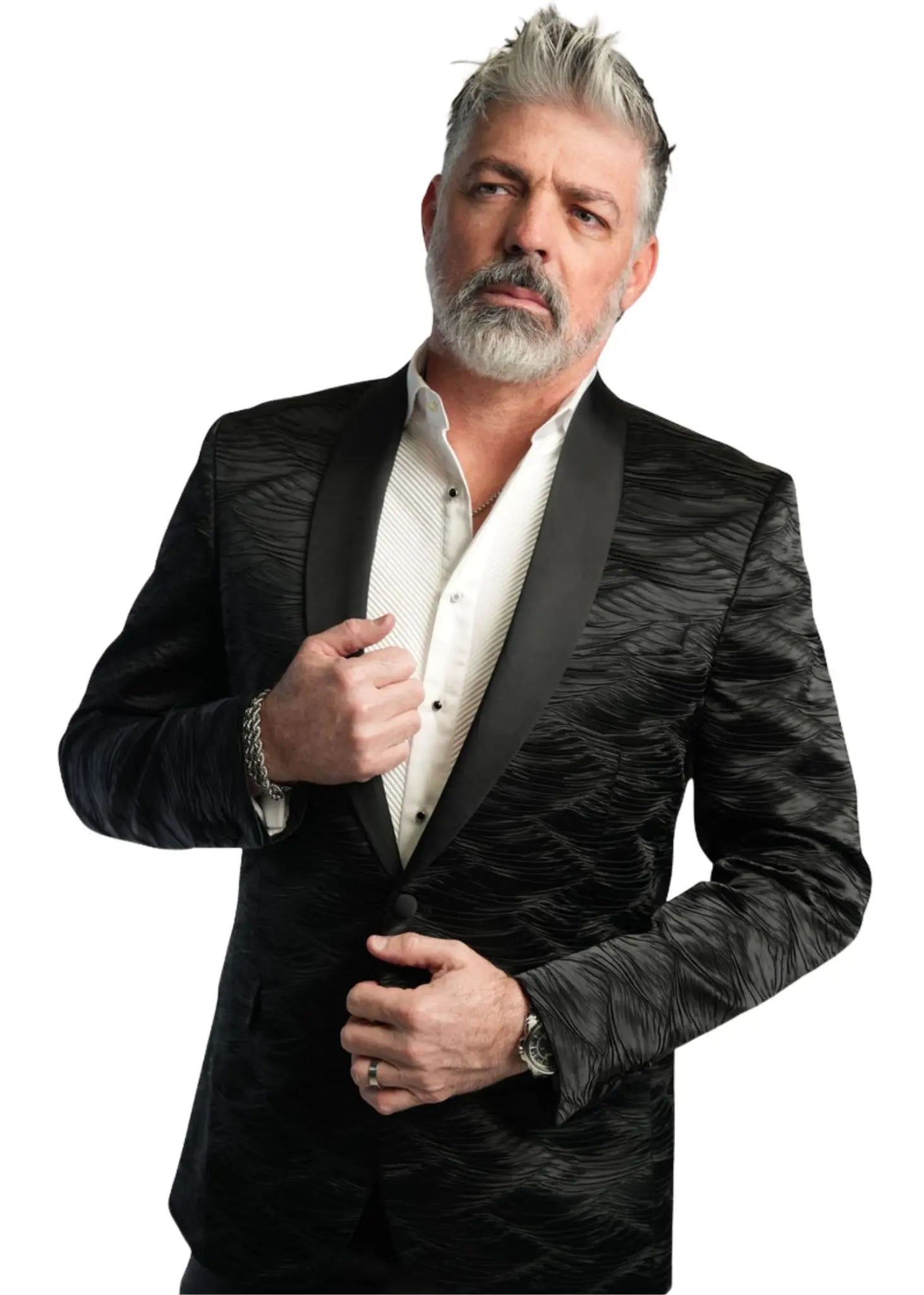 MEN'S SATIN TUXEDO BLAZER Valiant Paris