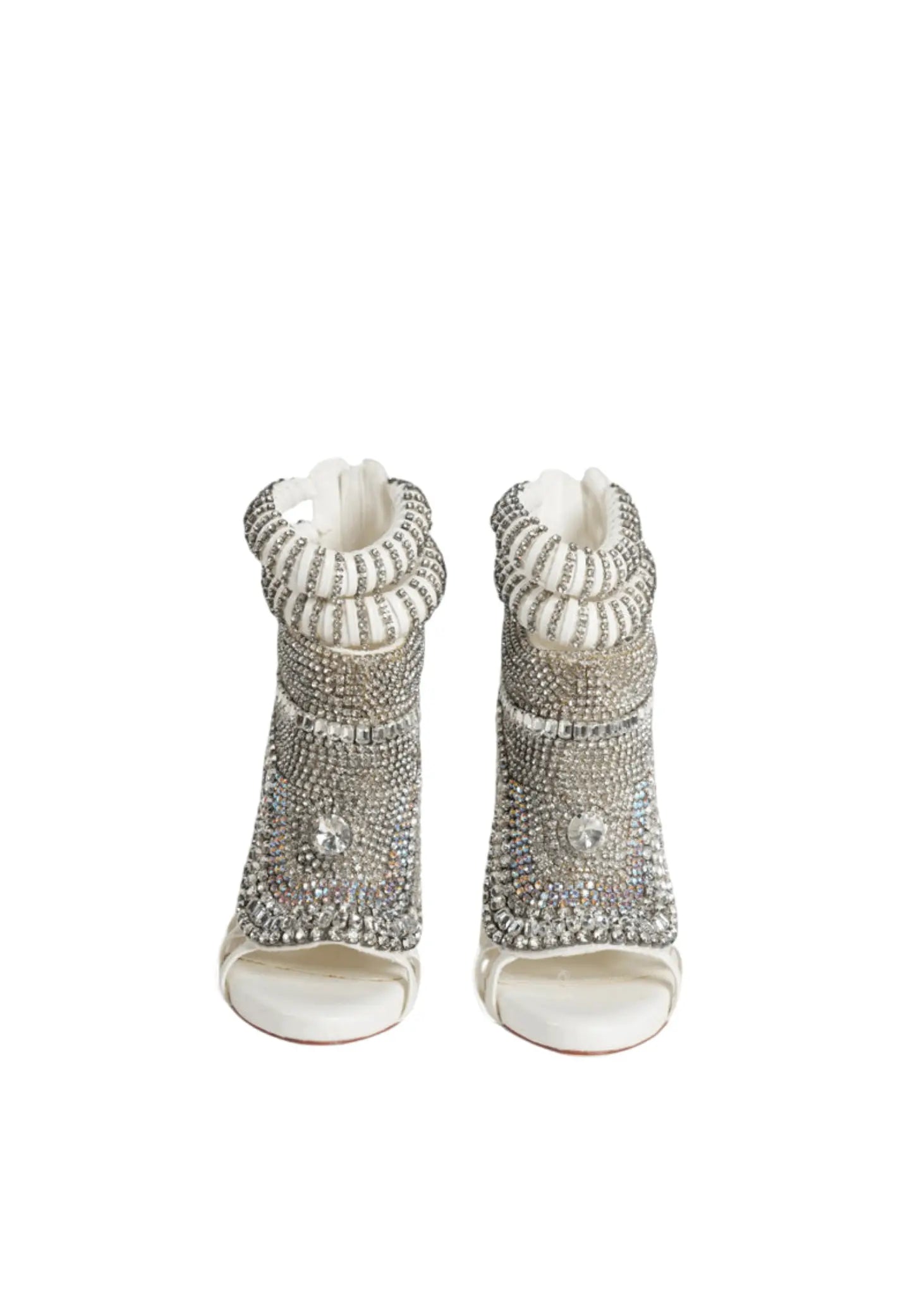 LA CAGE CRYSTAL ZIP HEEL Valiant Paris