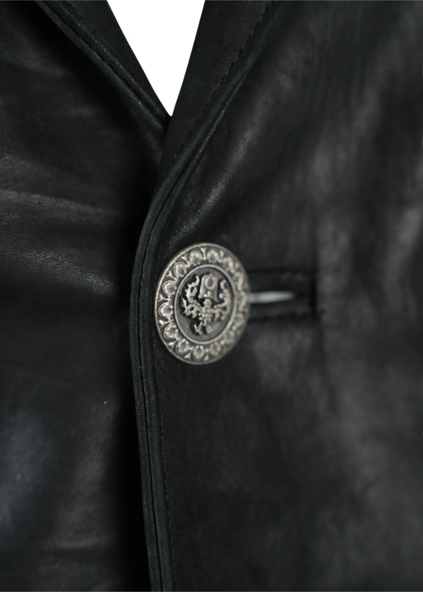 leather blazer