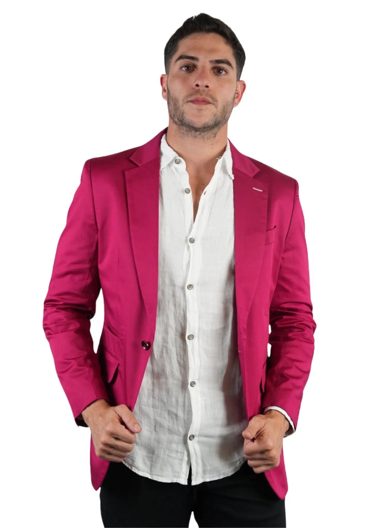 satin blazer