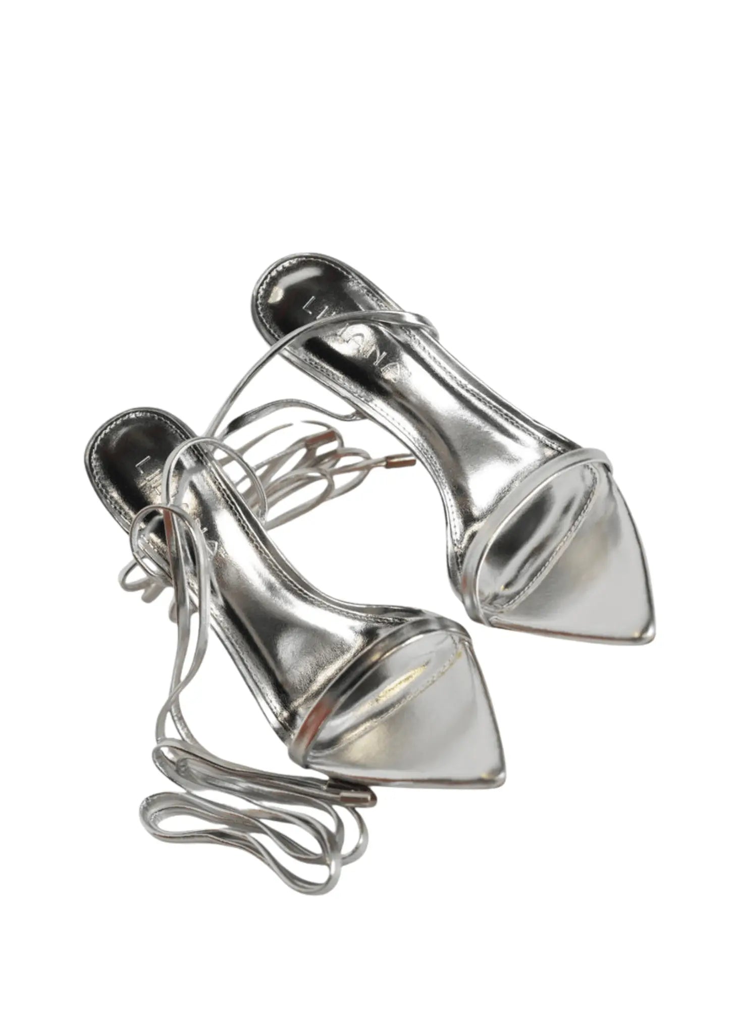 MILA LACE-UP STILETTO SANDAL