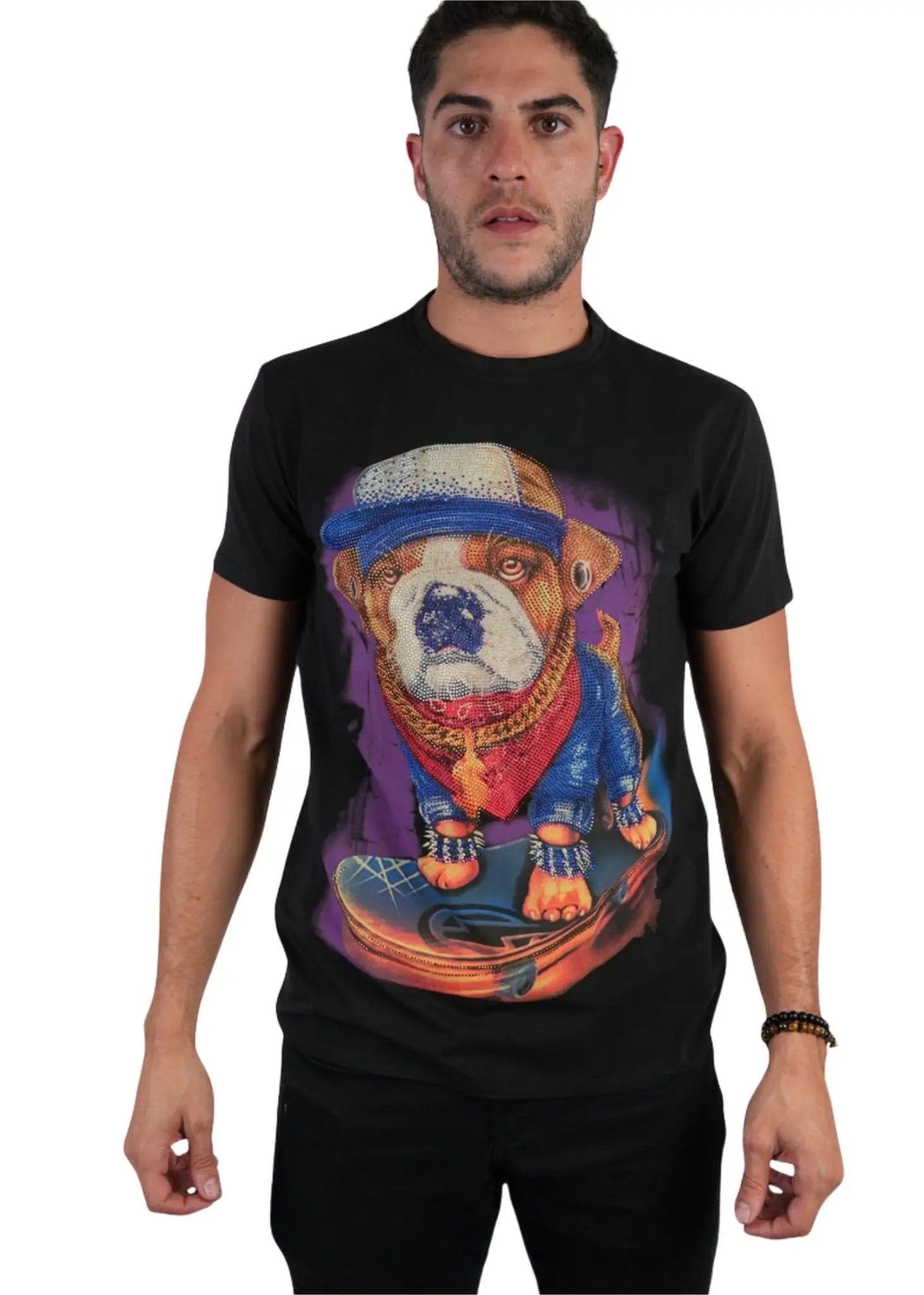bulldog graphic tee