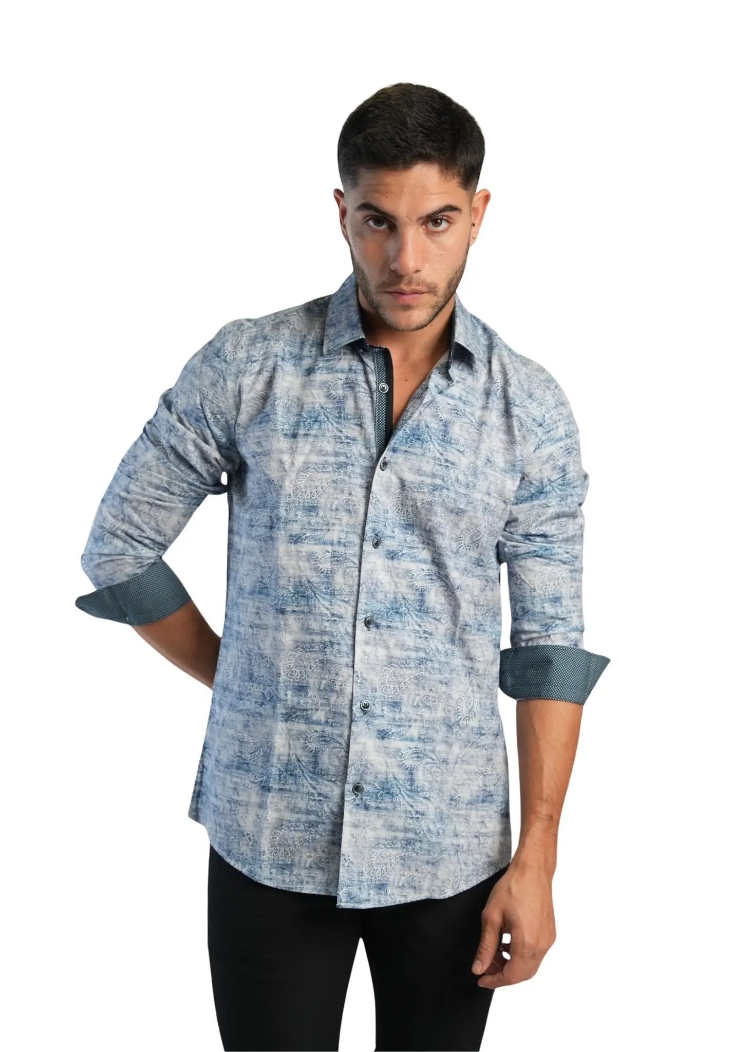 lightweight linen button down shirt
