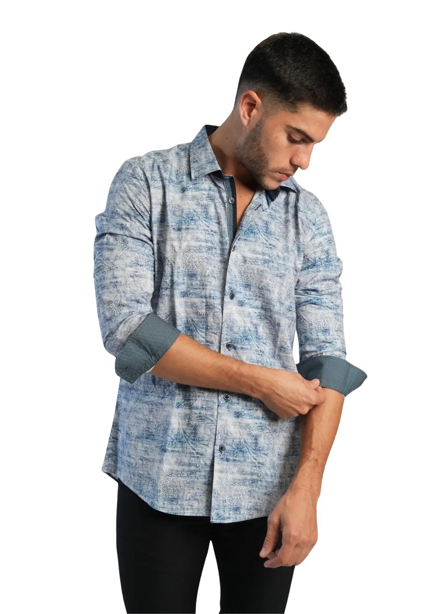 lightweight linen button down shirt