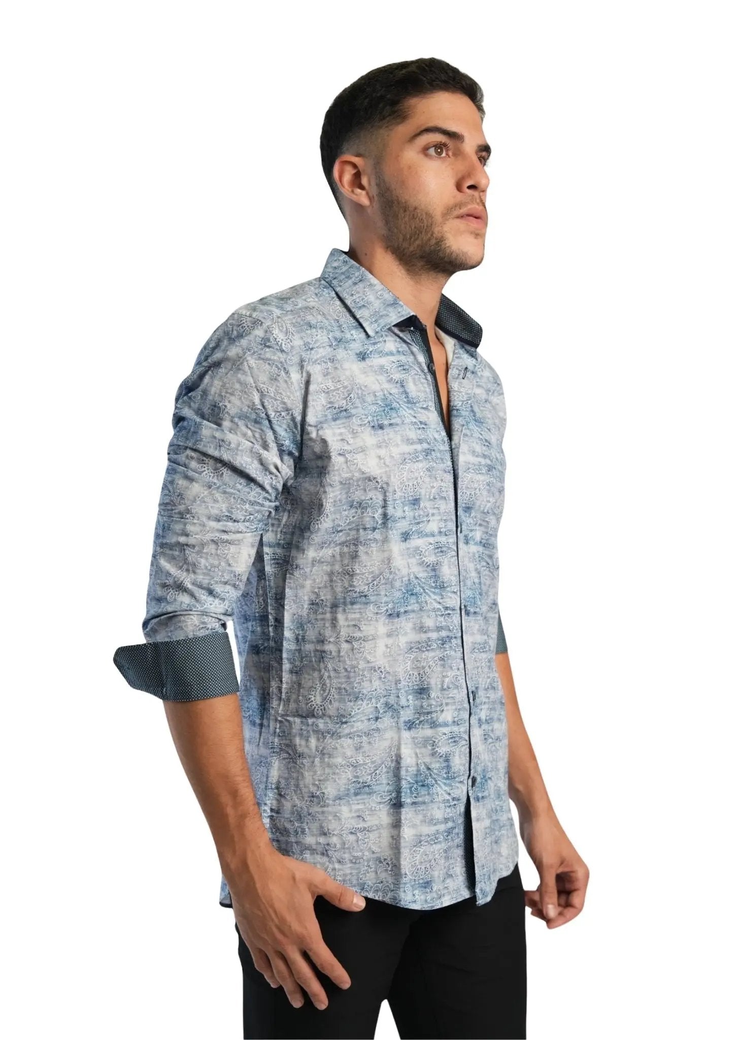 lightweight linen button down shirt