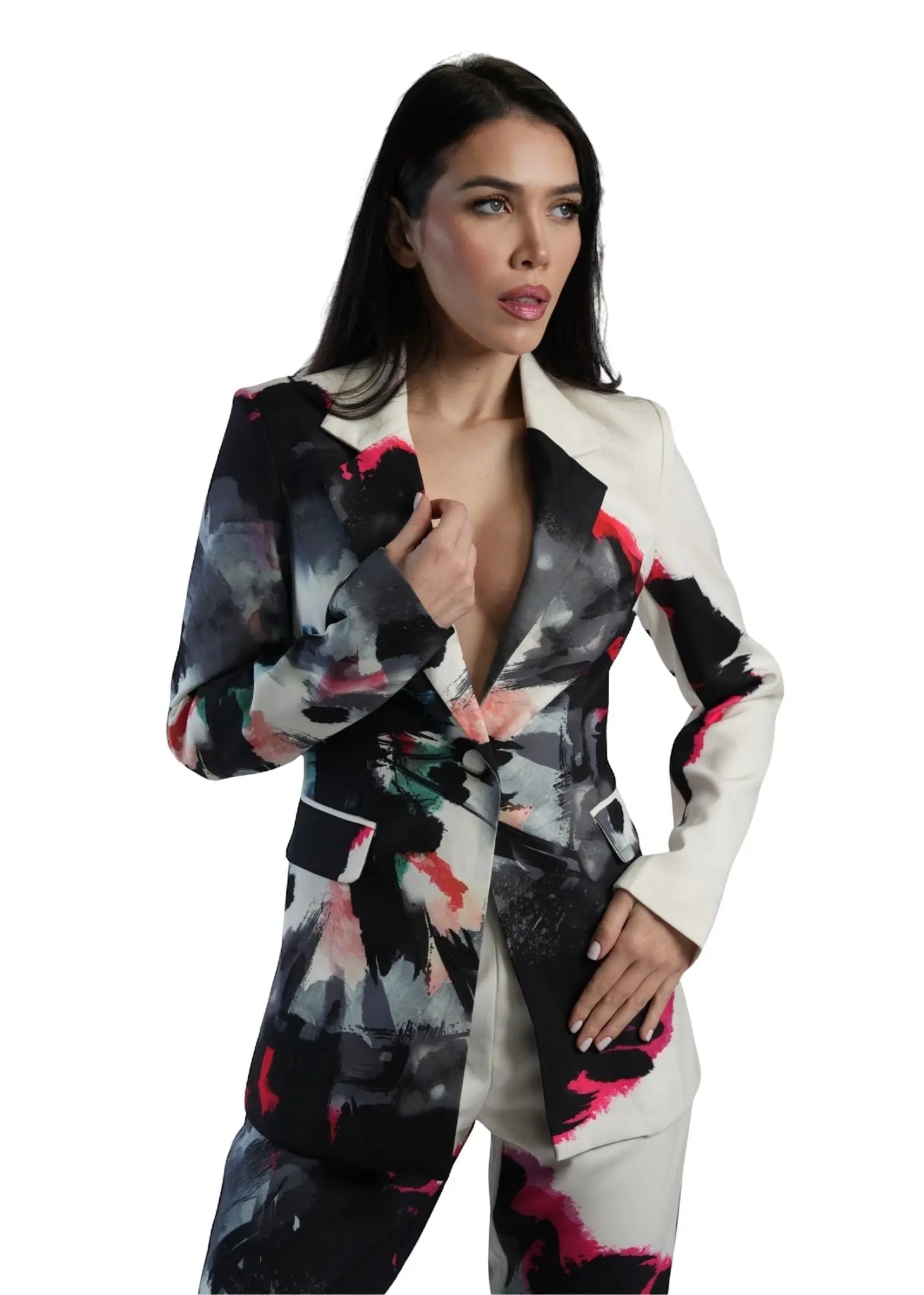 MONOCHROME CHAOS BLAZER