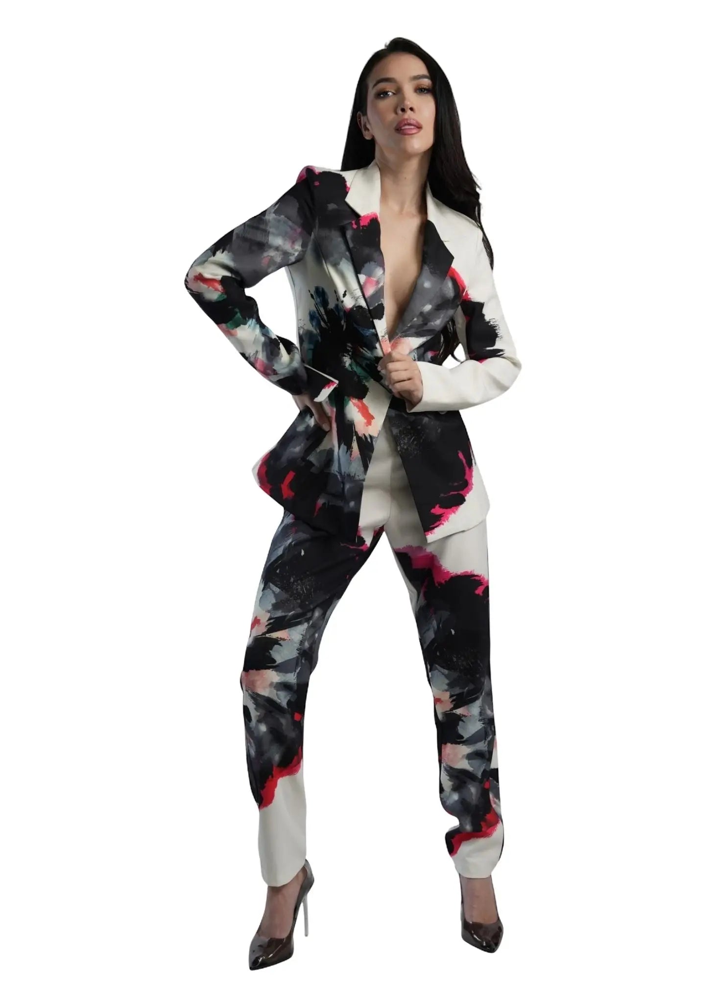 MONOCHROME CHAOS BLAZER