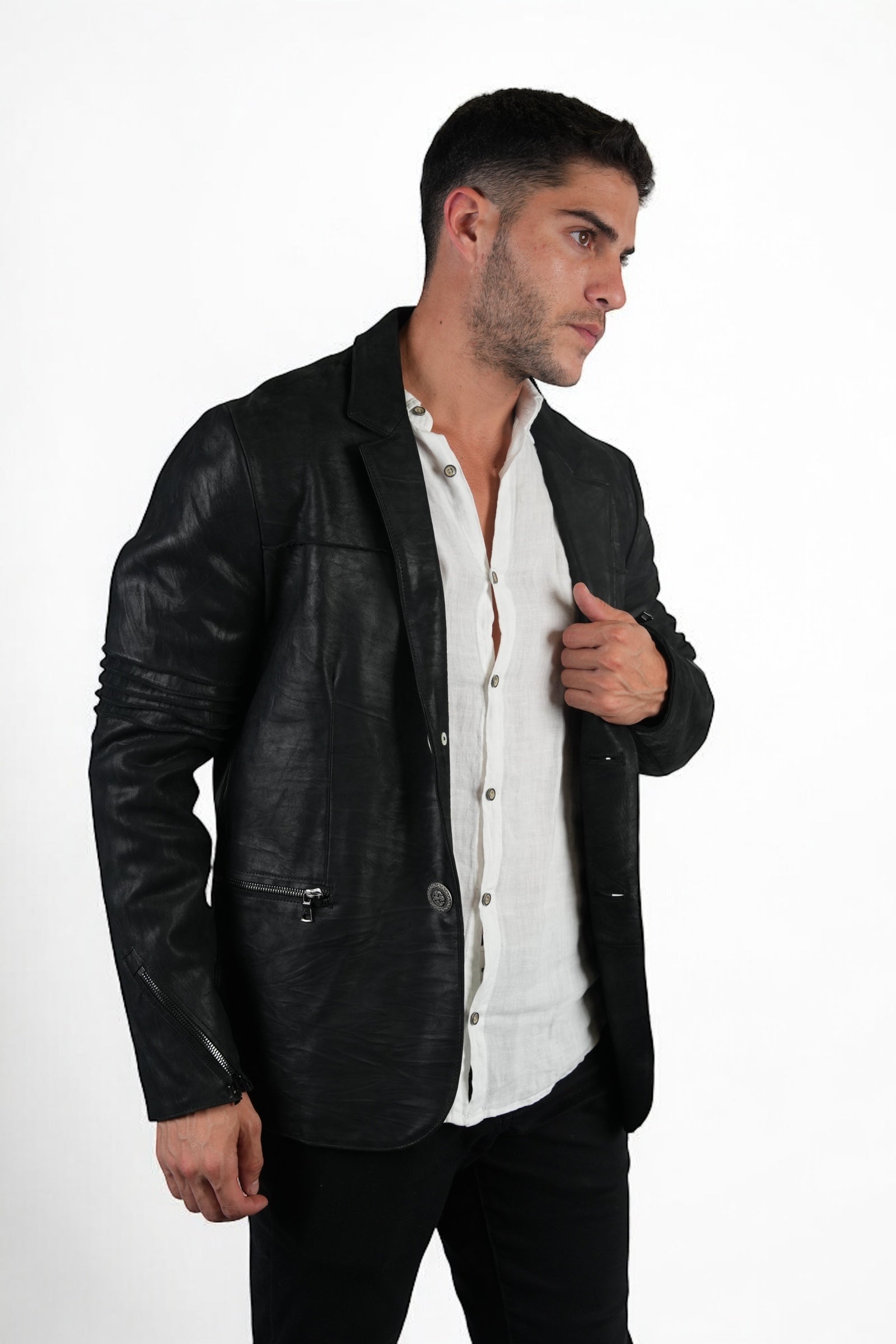 VALIANT ZN LEATHER BLAZER