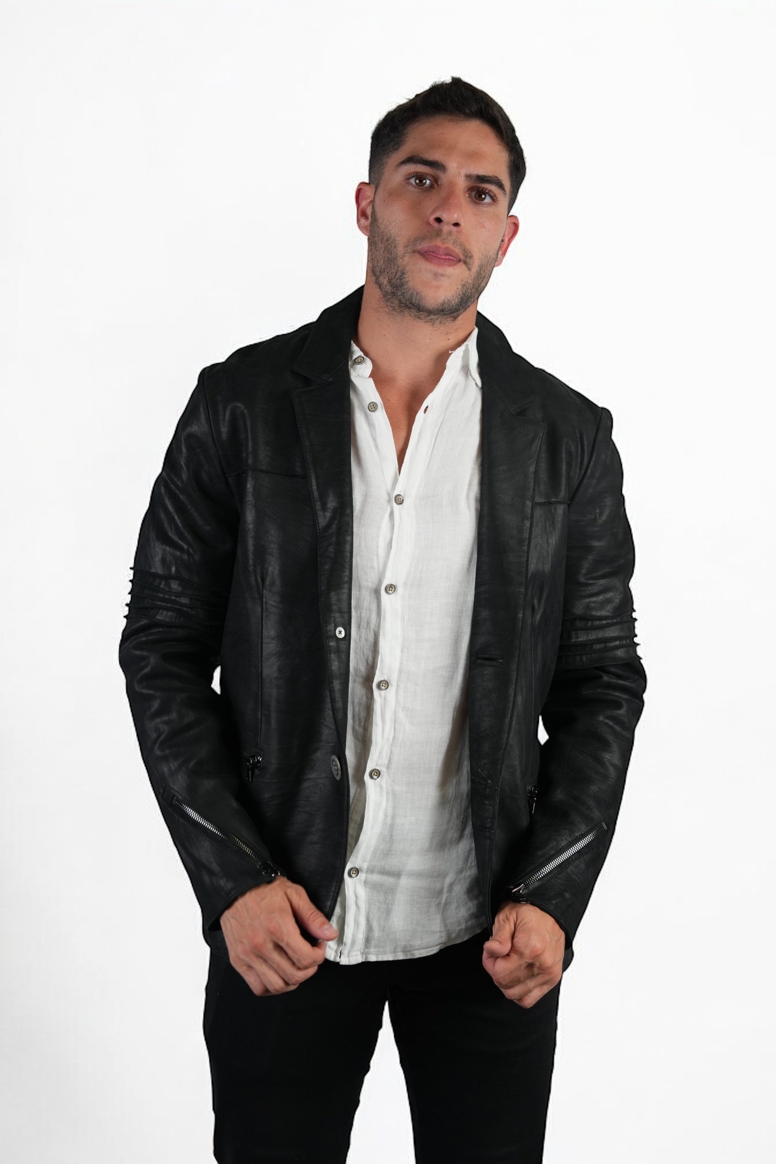VALIANT ZN LEATHER BLAZER