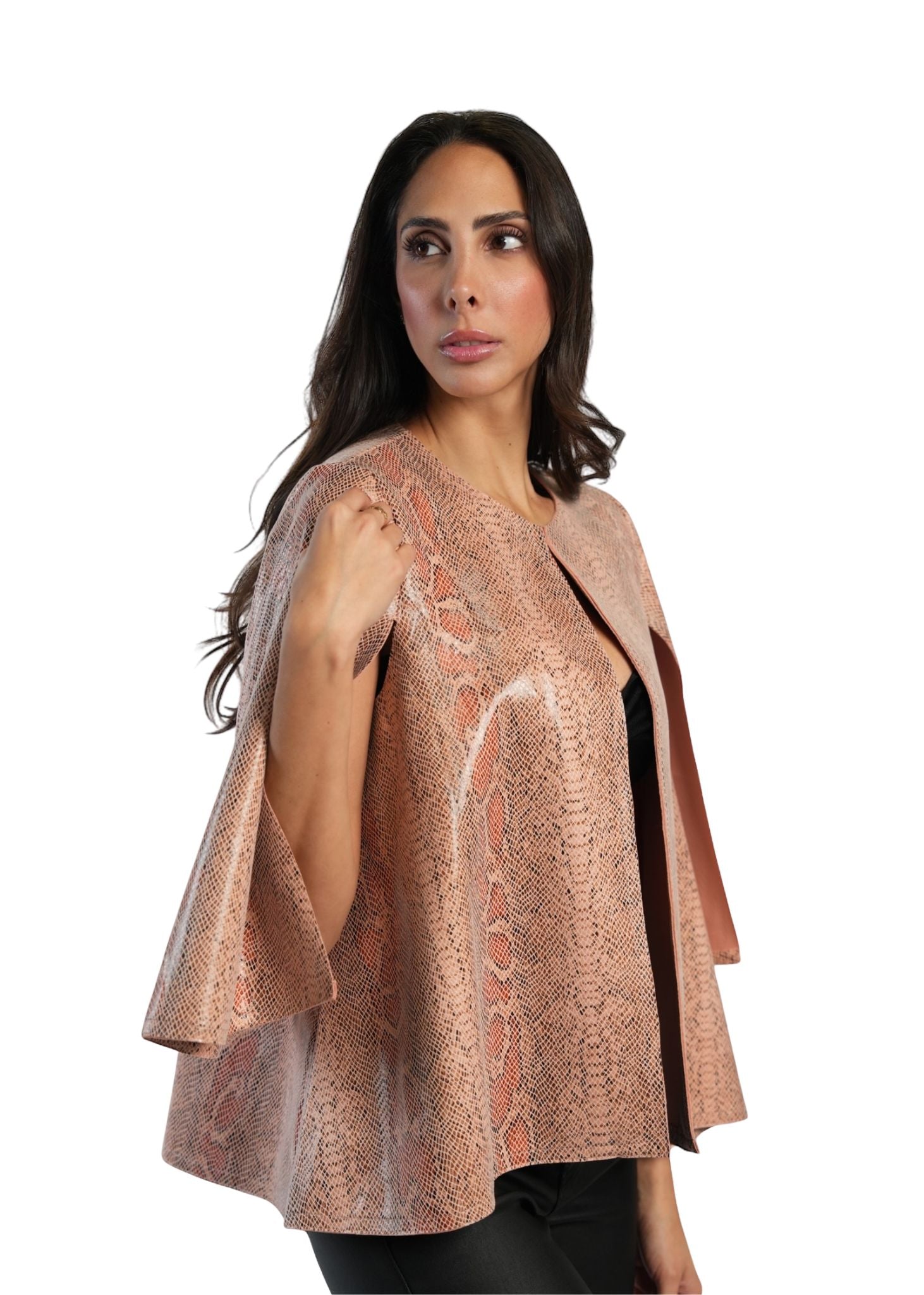 capelet jacket
