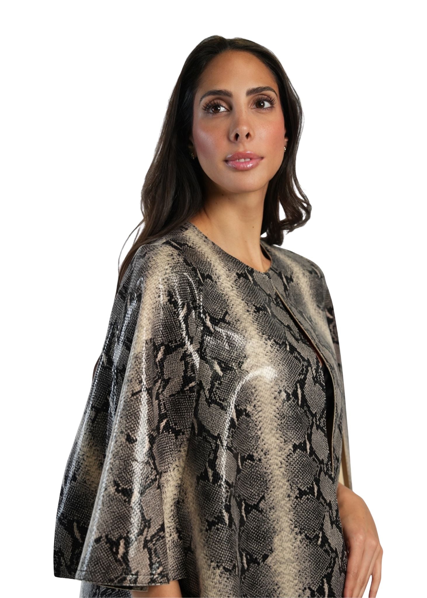 capelet jacket