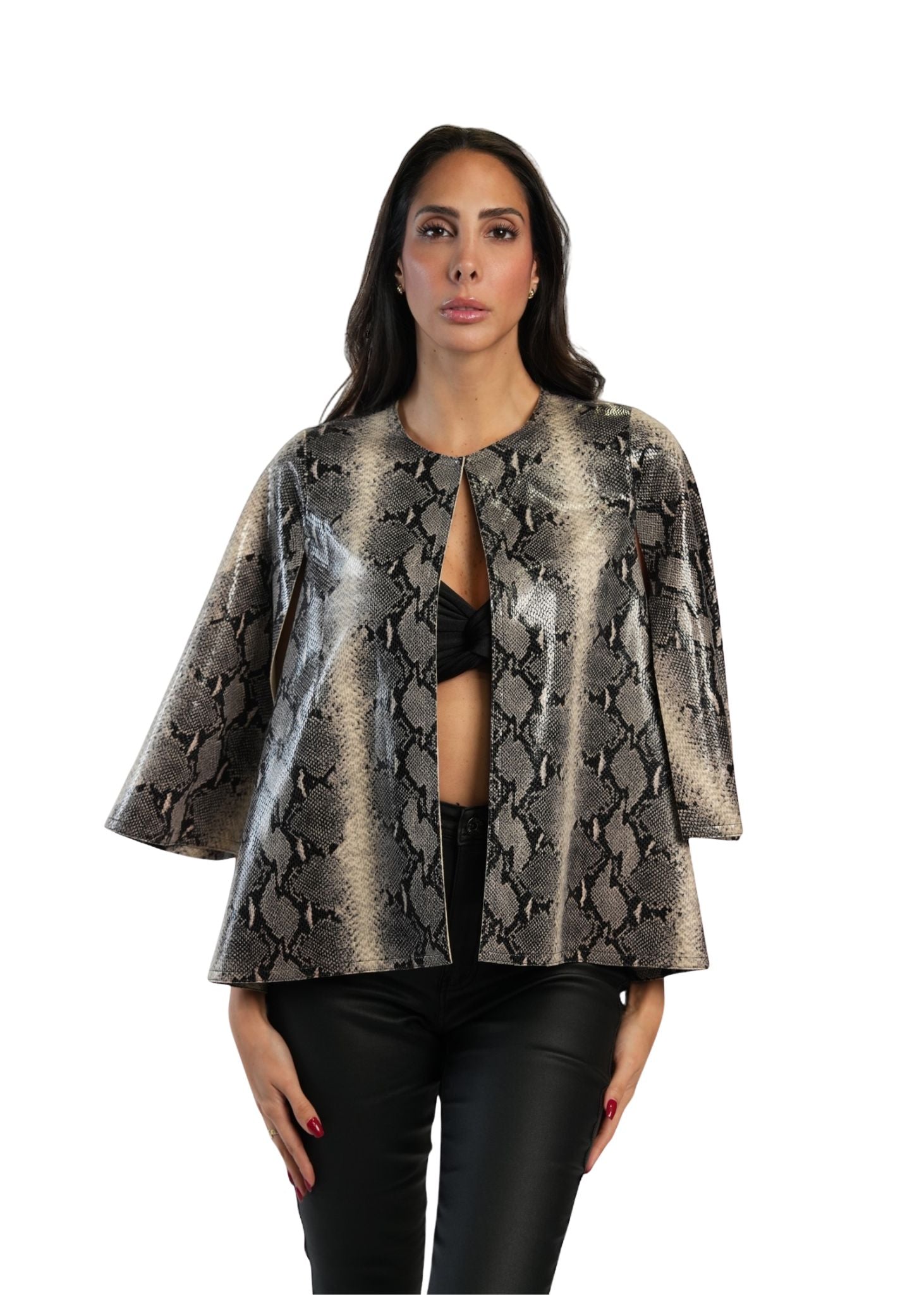 capelet jacket
