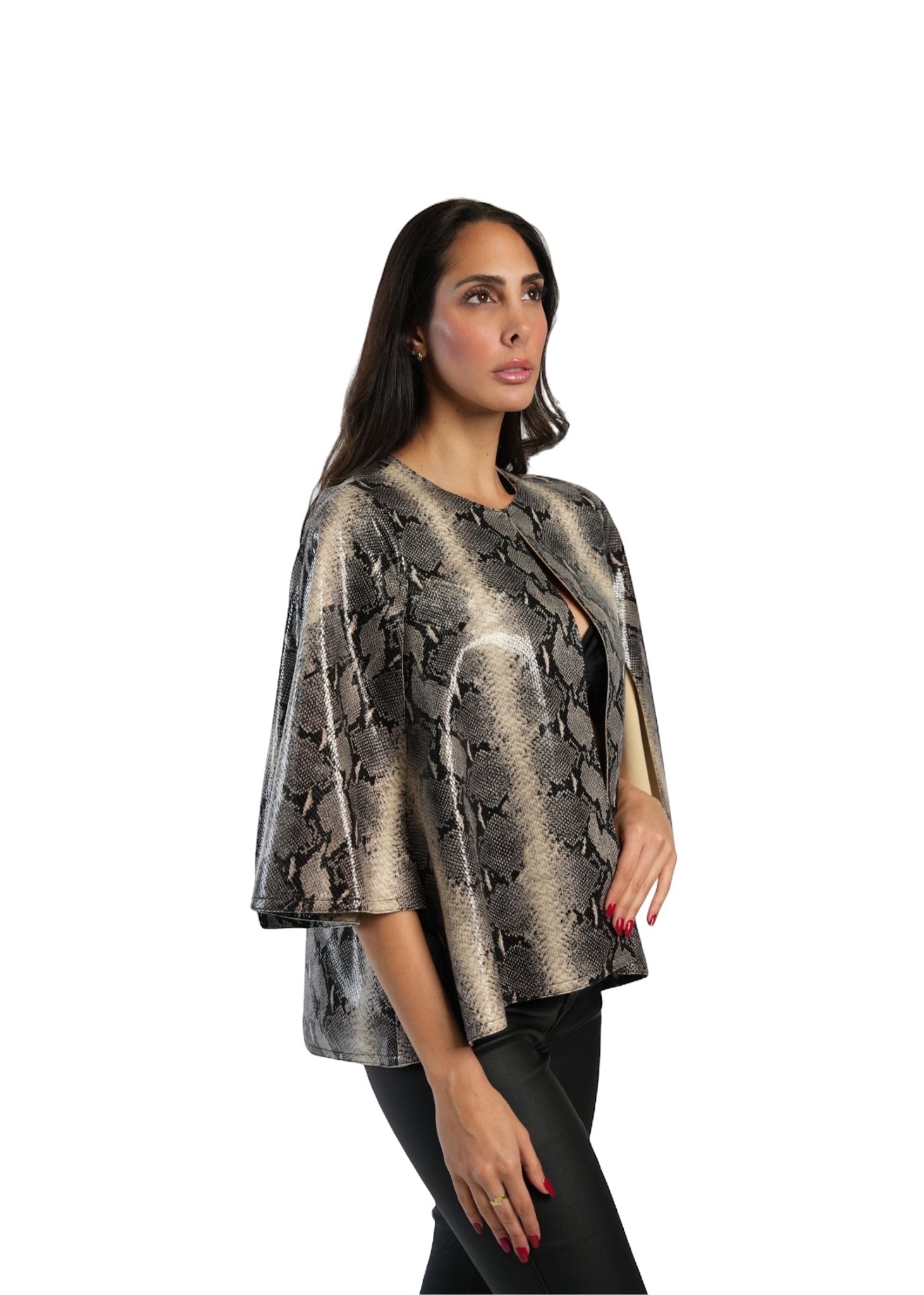 capelet jacket