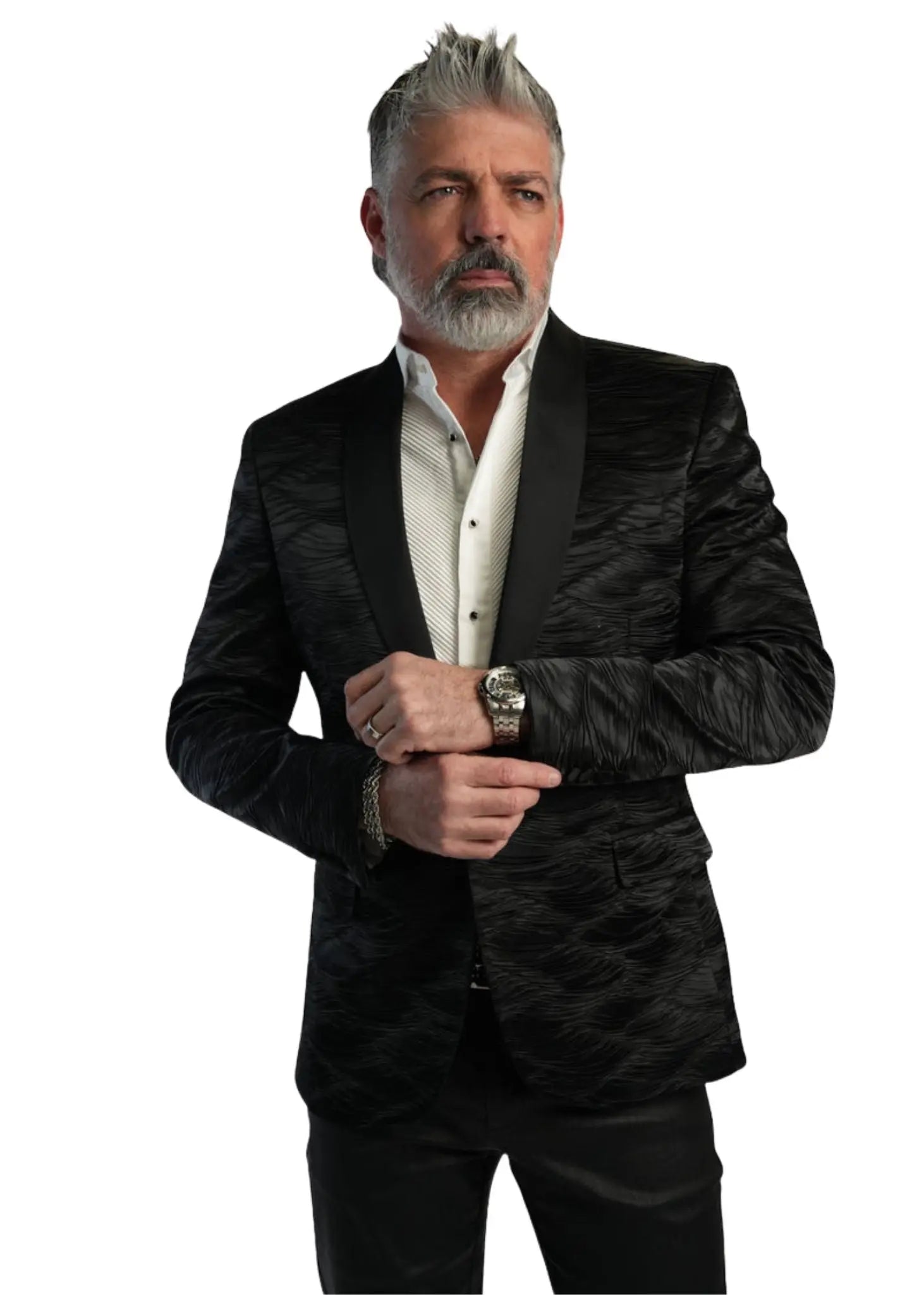 MEN'S SATIN TUXEDO BLAZER Valiant Paris