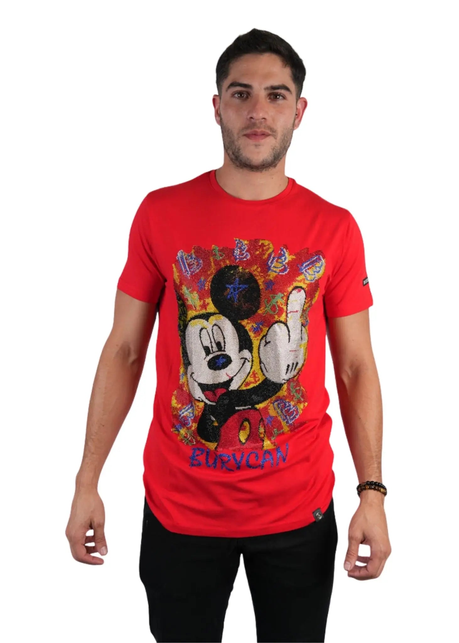 MEN'S BURYCAN MICKEY GRAPHIC TEE