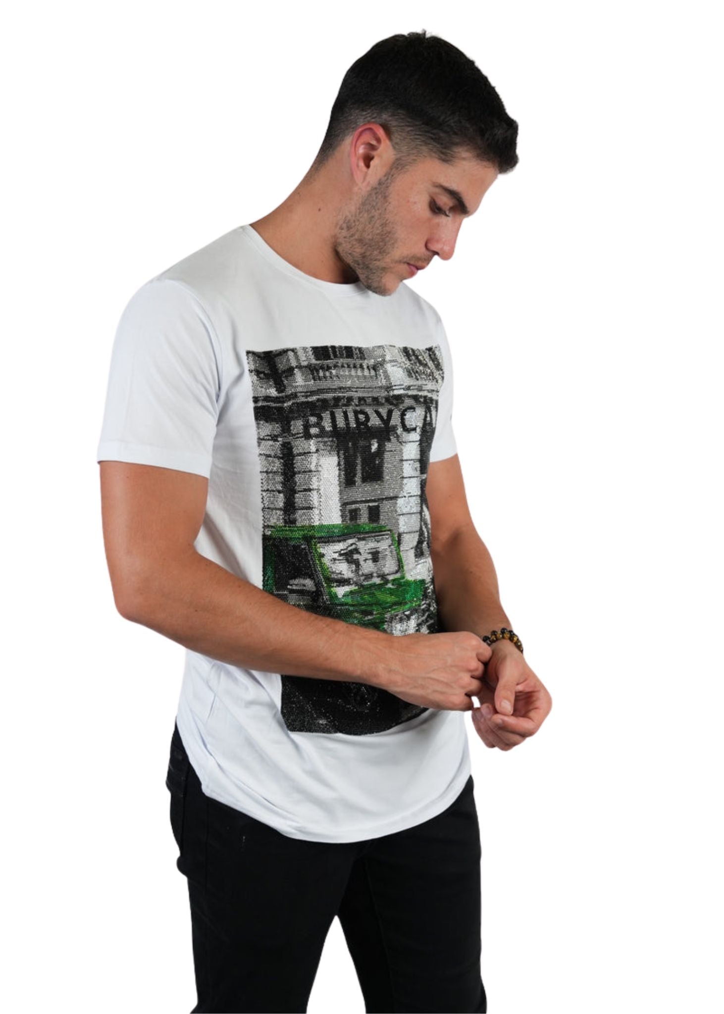 car graphic tee