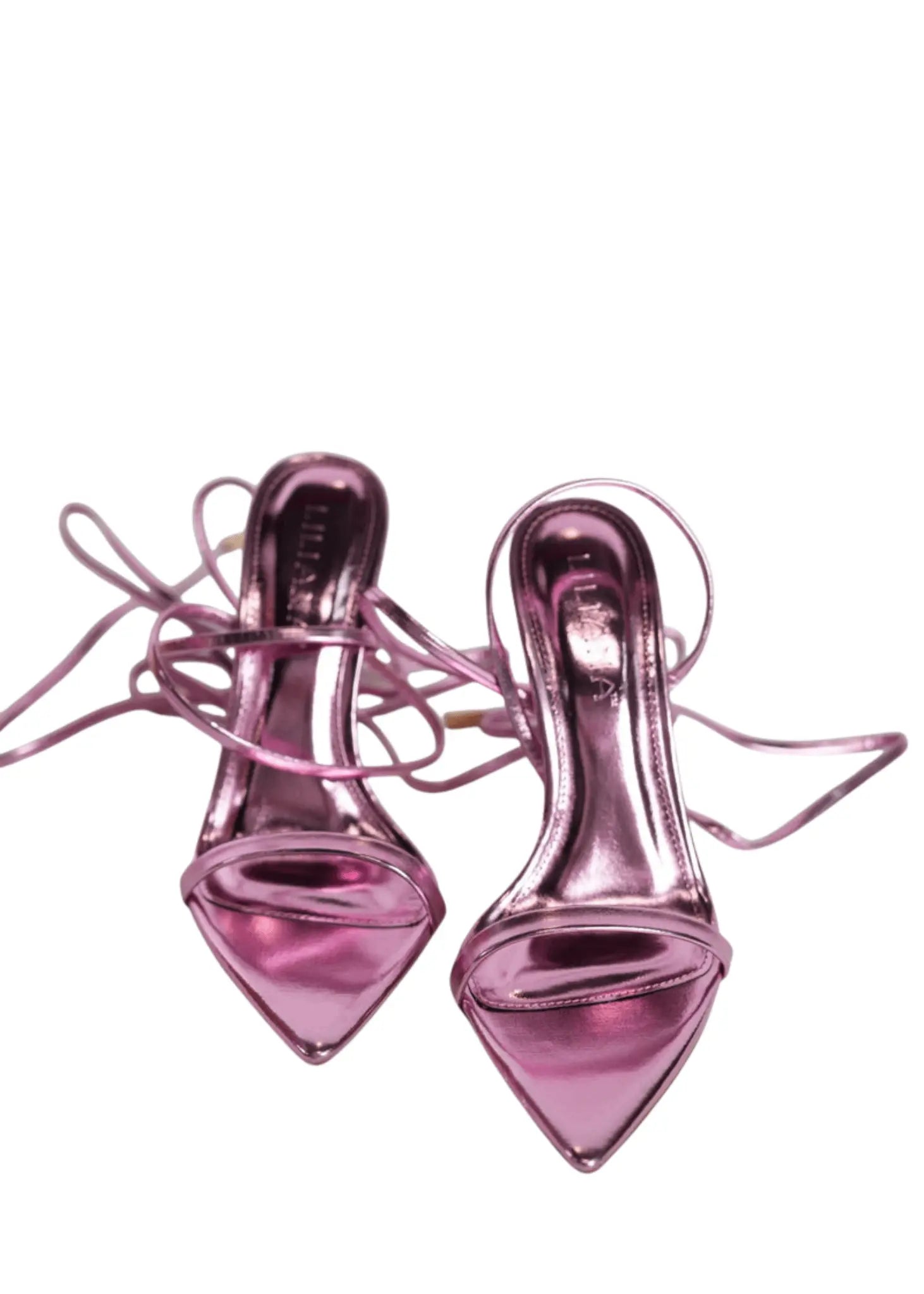 MILA LACE-UP STILETTO SANDAL