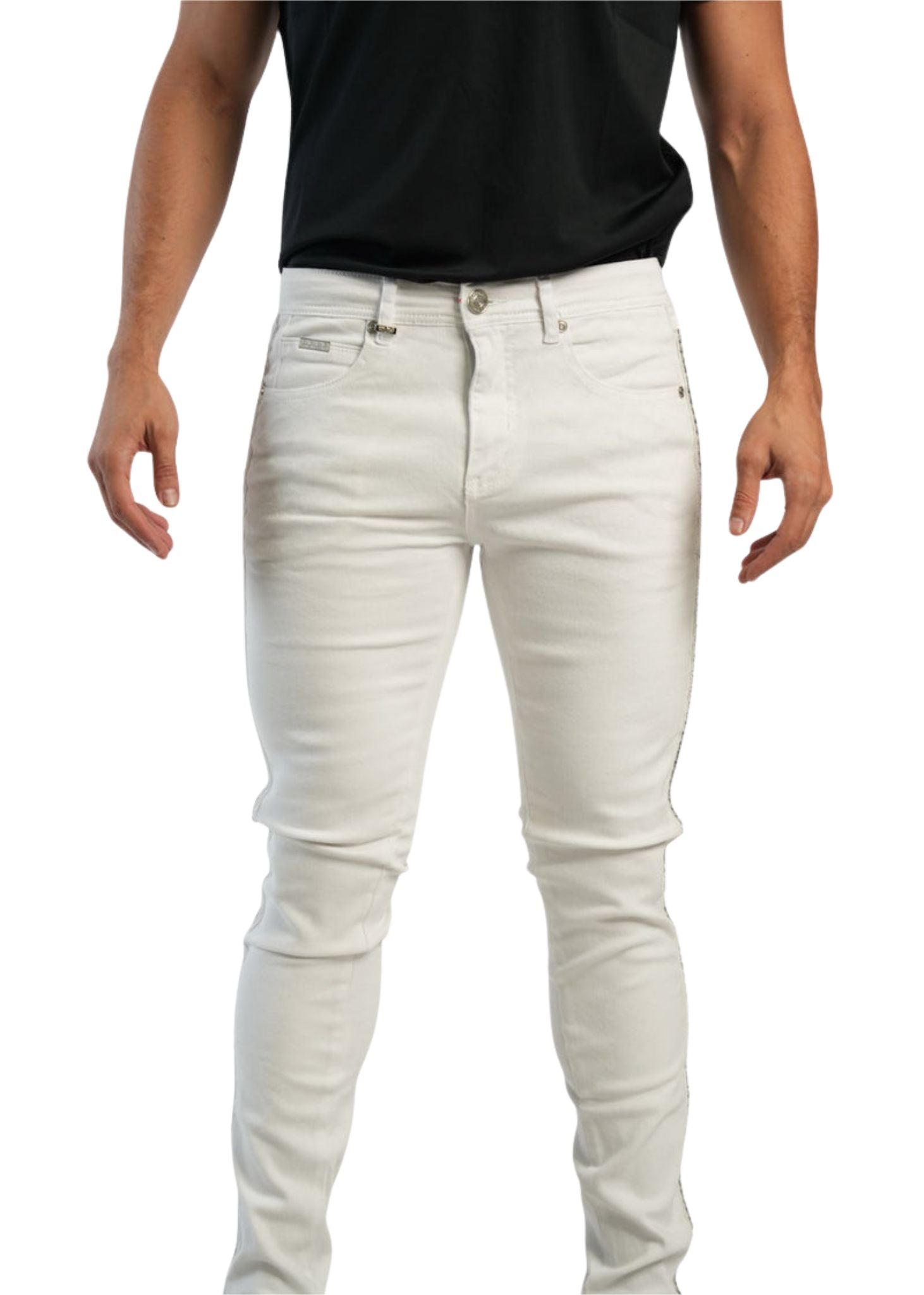 white jeans