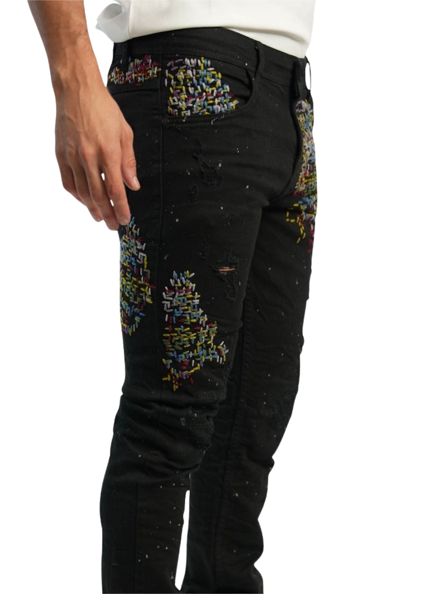 stitch denim
