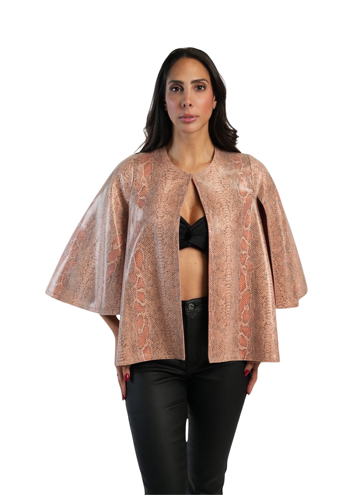 capelet jacket